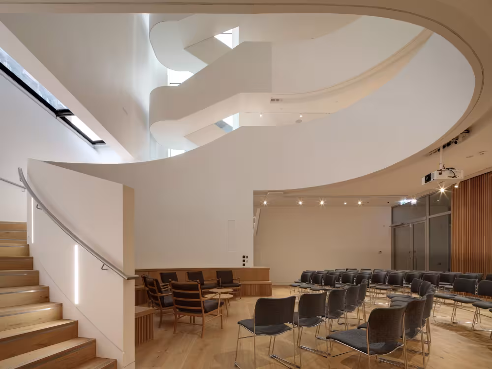 internal large space with seating