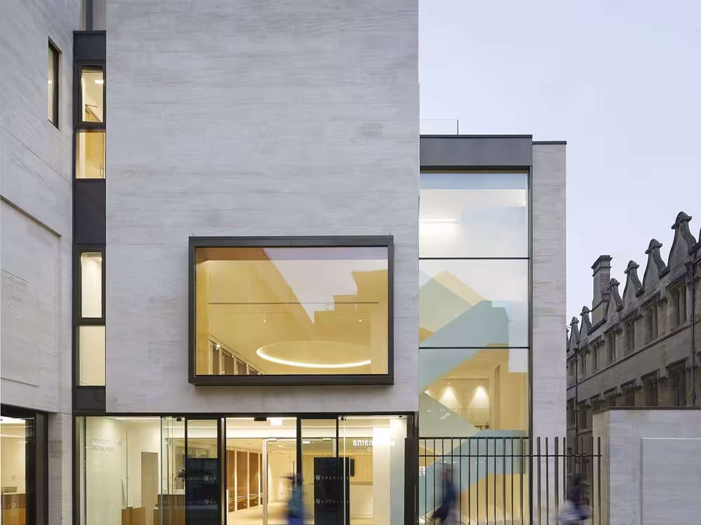 External of main entrance